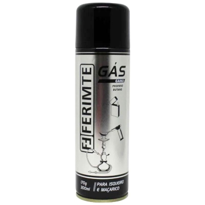 GÁS PARA MAÇARICO E ISQUEIRO FERIMTE 320ML - GA010