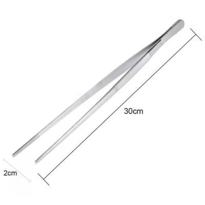 PINÇA CULINÁRIA INOX WECK 30CM C SERRA RETA - 5720