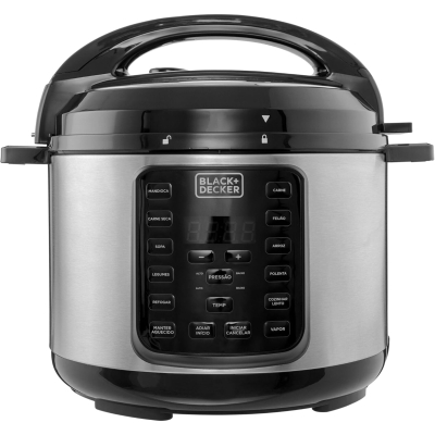 PANELA DE PRESSAO ELETRICA BLACK&DECKER 900W 127V PP900G-BR