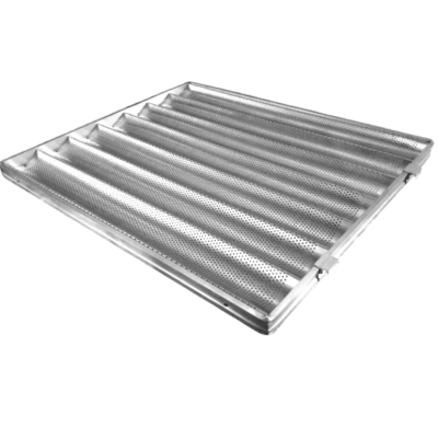 ASSADEIRA PÃO DE SAL 7 CALHAS METALBRAZ 59X79X2.8CM - 448