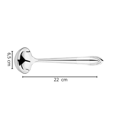 CONCHA INOX 22CM AMERICA - SL0211