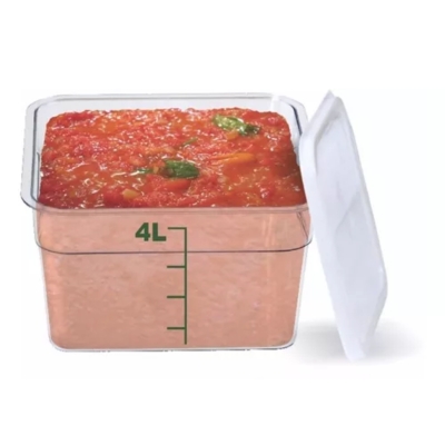 POTE TRANSPARENTE PLASTICOMM 4L - 413