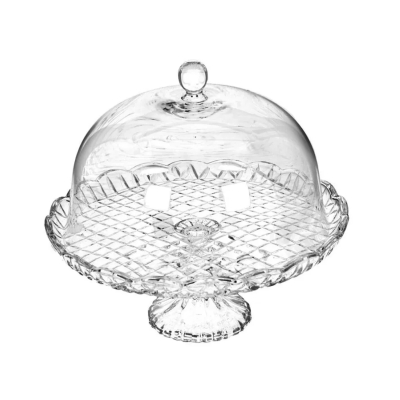 BOLEIRA COM BASE E CUPULA 31CM ANDORA - P077