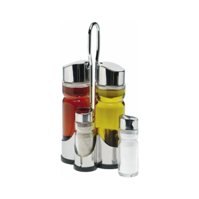 GALHETEIRO 4PCS E SUPORTE ARAMADO