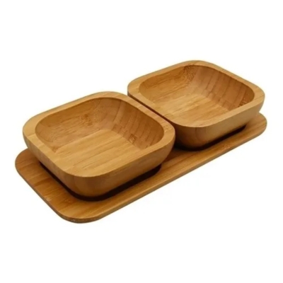 JG 2 PETISQUEIRAS 200/400ML C TP E TABUA DE BAMBU STC3080