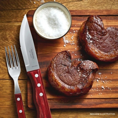 FACA PARA CHURRASCO JUMBO 5 POLYWOOD - 1534