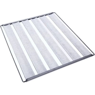 ASSADEIRA PÃO DE SAL 6 TIRAS METALBRAZ 58X68X1.5CM - 435