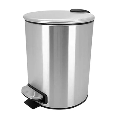 LIXEIRA INOX COM PEDAL 5L MIMO - ALX230969212