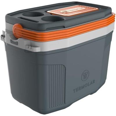 CAIXA TÉRMICA TERMOLAR 20L CINZA/LAR - 3501CI