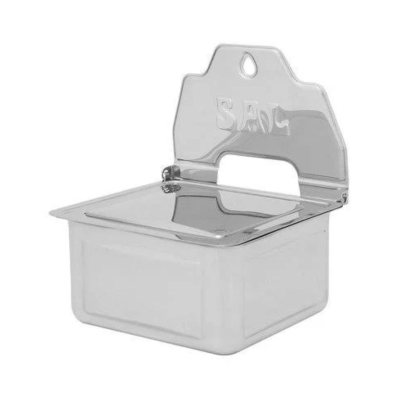 SALEIRO DE PAREDE INOX AN964