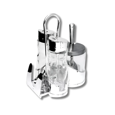 GALHETEIRO 3PCS PORTA GUARDANAPO