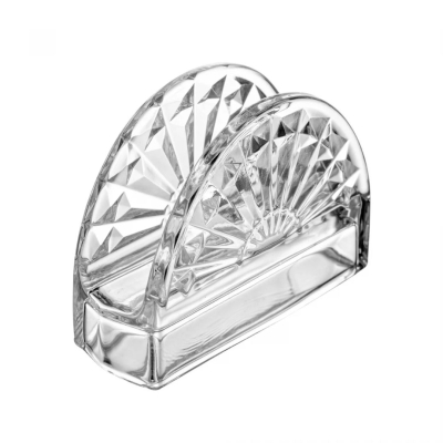 PORTA GUARDANAPO CRISTAL SUN 13X4.5X9CM 220217