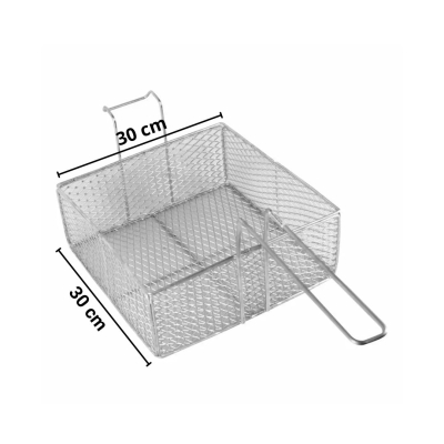 CESTO ARAMADO QUADRADO 30X30CM ARAMFACTOR