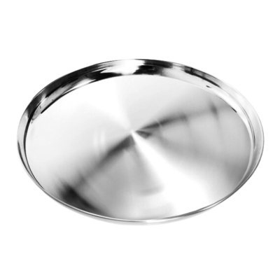 BANDEJA REDONDA INOX 36CM ALTA - 310136