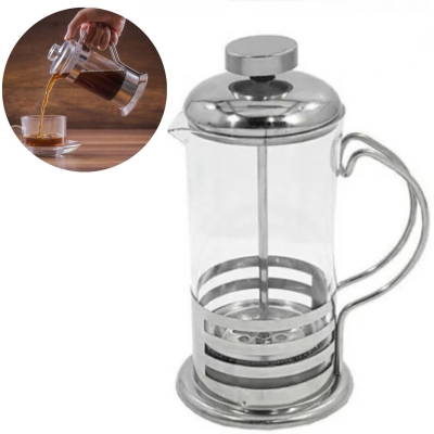 CAFETEIRA PRENSA FRANCESA INOX 600ML - AF22427/8867