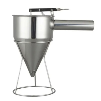 FUNIL DOSADOR INOX 1.2L COM SUPORTE - ZNX7032