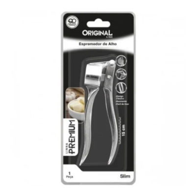 ESPREMEDOR DE ALHO INOX 15CM - SL0359