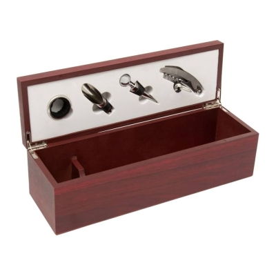 PORTA VINHO 5 PCS MADEIRA AC11503 MIMO