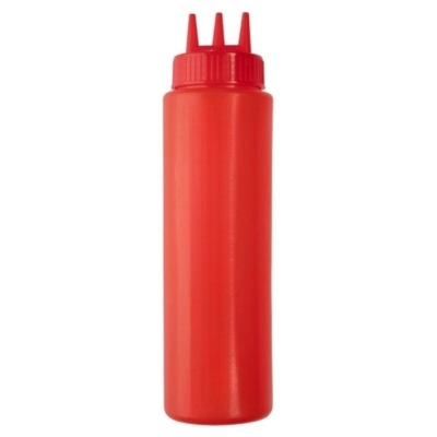 BISNAGA VERMELHA 710ML 3 BICOS - ZAP1059