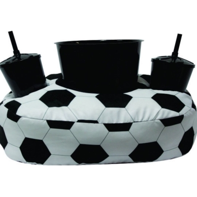 ALMOFADA PORTA PIPOCA FUTEBOL 34X30X12CM AP3010