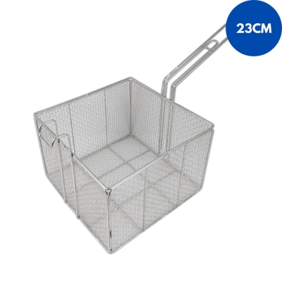 CESTO ARAMADO QUADRADO 23X23CM ARAMFACTOR